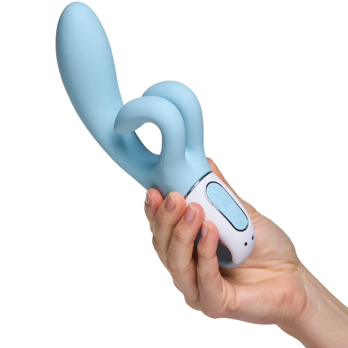 Satisfyer Touch Me 21cm Rabbit Vibrator Blue | Triple Motors Waterproof > Vibrators > Ladies > Rabbit Main image