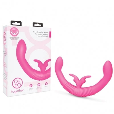 Together Toy Double Ended Dildo Rabbit Vibrator Default Title > Dildos > Double Dildos Main image