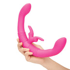 Together Toy Double Ended Dildo Rabbit Vibrator > Dildos > Double Dildos