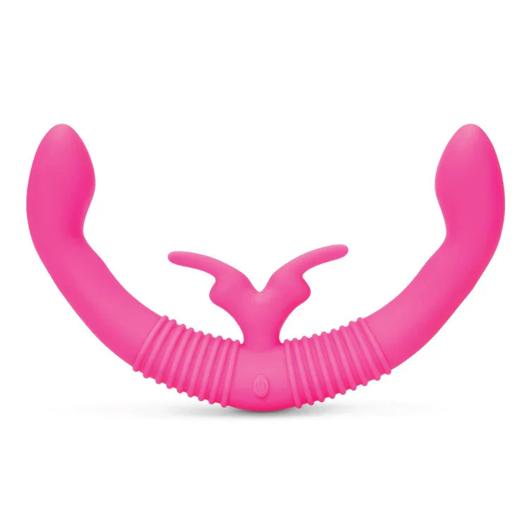 Together Toy Double Ended Dildo Rabbit Vibrator > Dildos > Double Dildos
