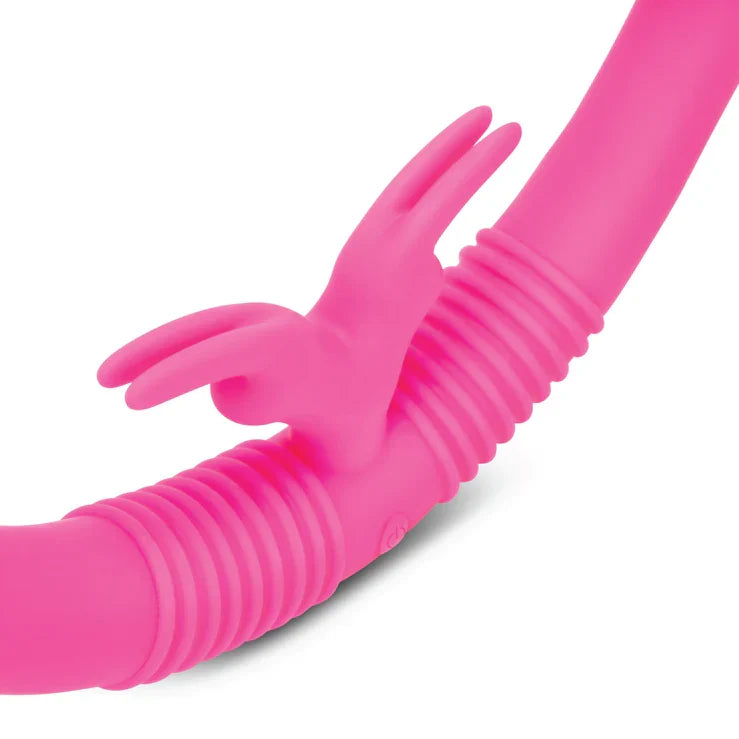 Together Toy Double Ended Dildo Rabbit Vibrator > Dildos > Double Dildos