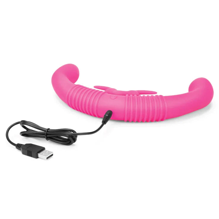 Together Toy Double Ended Dildo Rabbit Vibrator > Dildos > Double Dildos