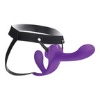 Together Toy Lock-In – Dual-Ended Vibrating Strap-On and Harness Set > Dildos > Strapless Strap Ons