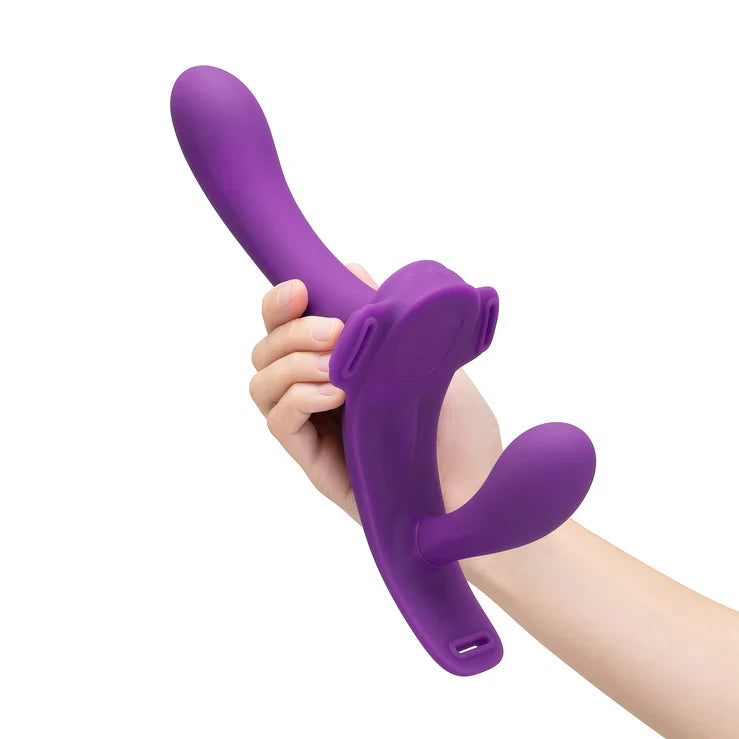 Together Toy Lock-In – Dual-Ended Vibrating Strap-On and Harness Set Secondary image