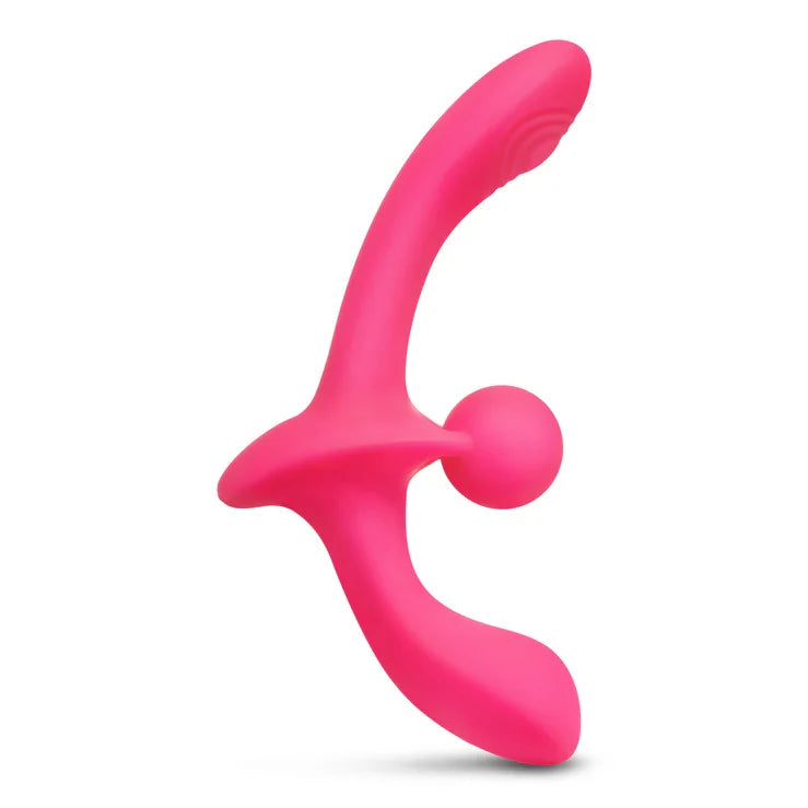 Together Toy Double Tap – Dual-Ended Vibrating Strapless Strap-On > Dildos > Double Dildos Main image