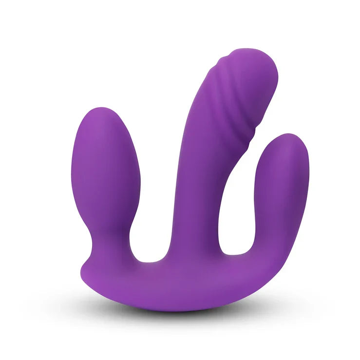 Together Toy Blended Pleasure – Remote-Controlled Triple-Pronged Vibrator > Vibrators > Unconventional