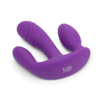 Together Toy Blended Pleasure – Remote-Controlled Triple-Pronged Vibrator > Vibrators > Unconventional