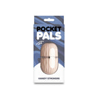 Pocket Pals Lexi – Mini Reversible Stroker by NS Novelties White > Sex Toys For Men > Masturbators Cup