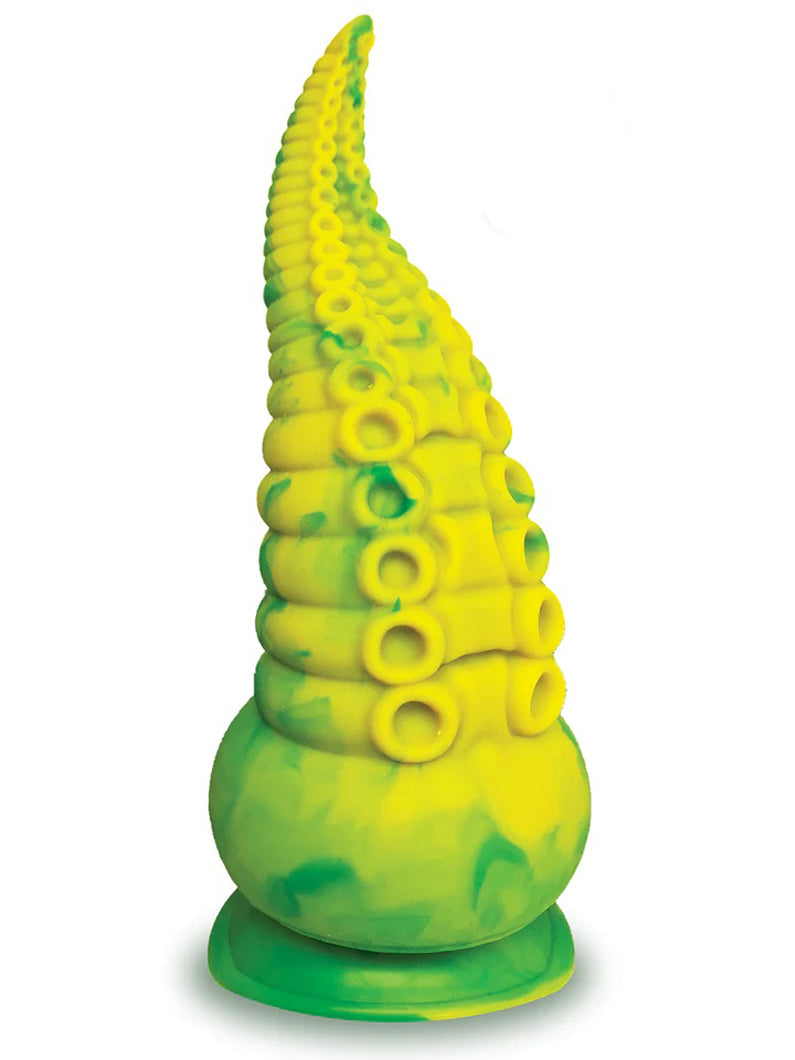 Alien Nation Octopod (Yellow/Green) – USB Rechargeable 22.9 cm Vibrator > Dildos > Fantasy