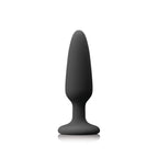 Colours Pleasures (Black) – Small Silicone Butt Plug 8.8cm Insertable Length > Anal Range > Butt Plugs