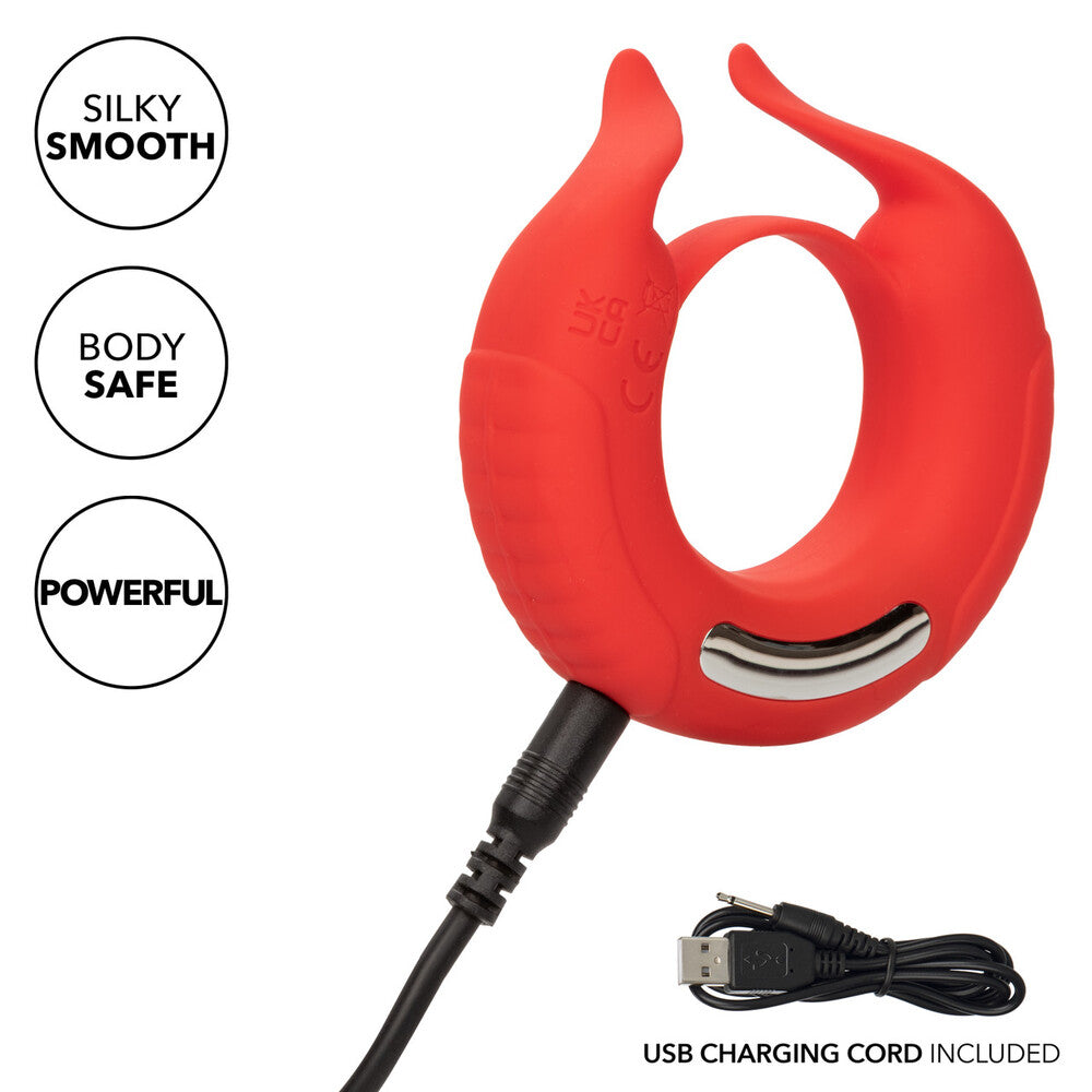 Taurus Enhancer Couples Vibrating Silicone Cock Ring > Sex Toys > Couples Toys