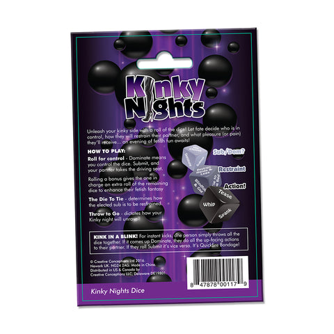 Kinky Nights Dare Dice for Exciting Adult Game Nights Games