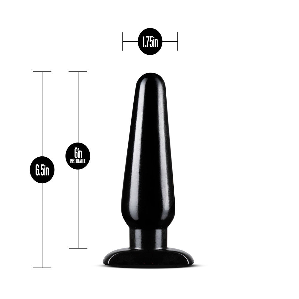 Anal Adventures 3 Pc Basic Plug Kit (Black) – Beginner 4 Inch and Medium > Anal Range > Butt Plug Kits