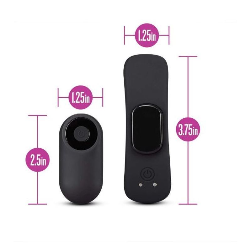 Temptasia Panty Vibe With Remote Control Black Panty Vibrators