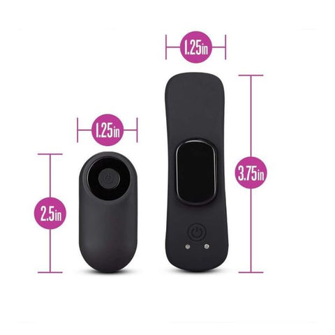 Temptasia Panty Vibe With Remote Control Black Panty Vibrators
