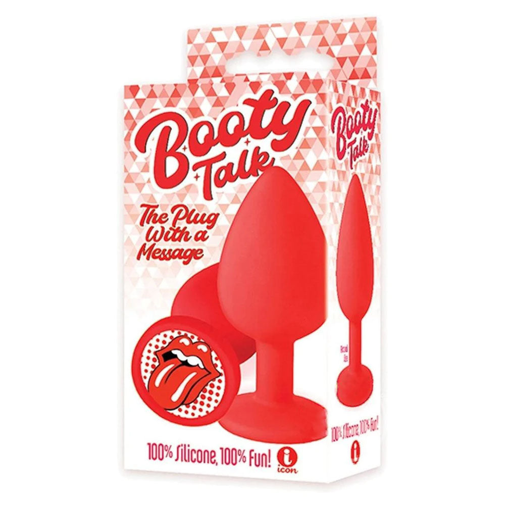 The 9's Booty Talk - Tongue 6.7 cm Silicone Plug > Anal Range > Butt Plugs