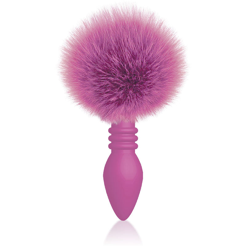The 9s Cottontails Ribbed Butt Plug with Bunny Tail > Anal Range > Tail Butt Plugs