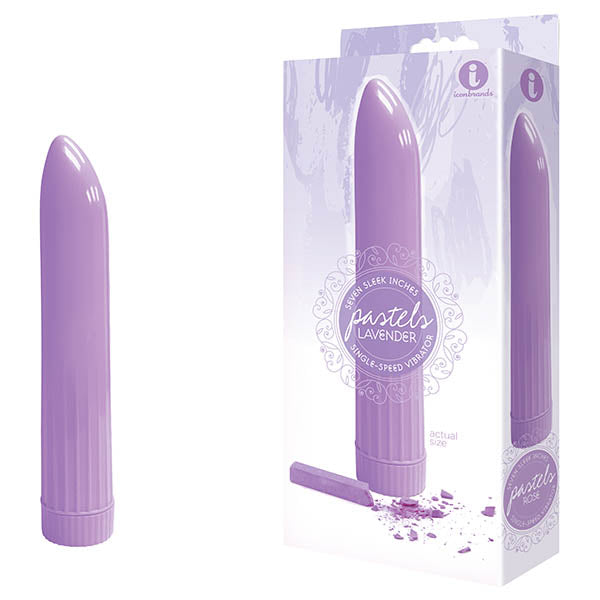 The 9's Pastel Vibes Lavender – Waterproof Vibrator Purple VIBRATORS