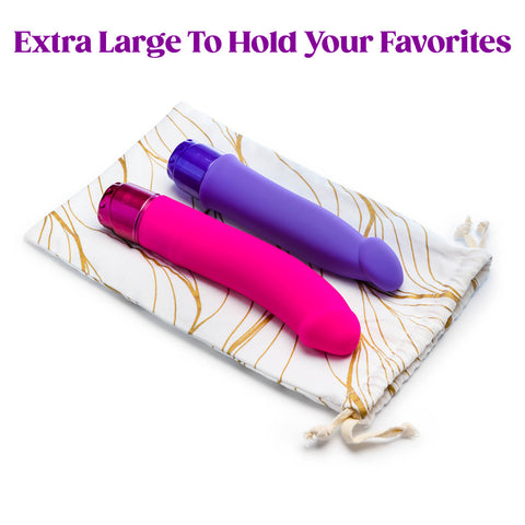 The Collection Embrace Designer Storage Pouch for Adult Toys and Accessories Adult Toy Storage