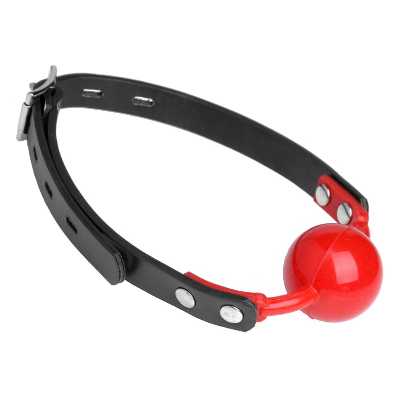 The Hush Gag Silicone Comfort Ball Gag – Adjustable Ball Gag with Locking Buckle Secondary image