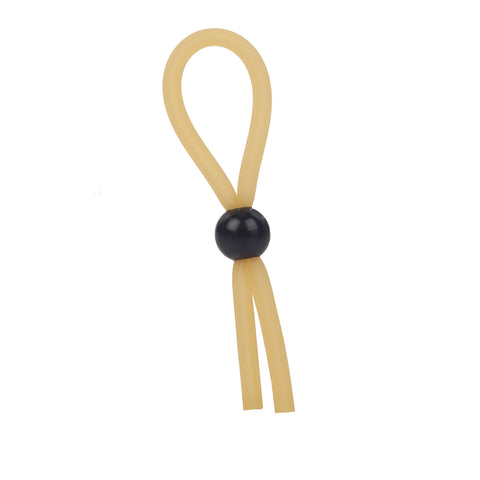 The Lasso Adjustable Latex Erection Enhancer with Stretchy and Comfortable Cinch Design COCK RINGS