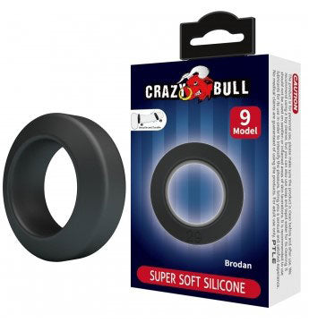 Brodan Super Soft Silicone Cockring – High-Quality Medical-Grade Silicone Cock Ring > Cock Ring > Single