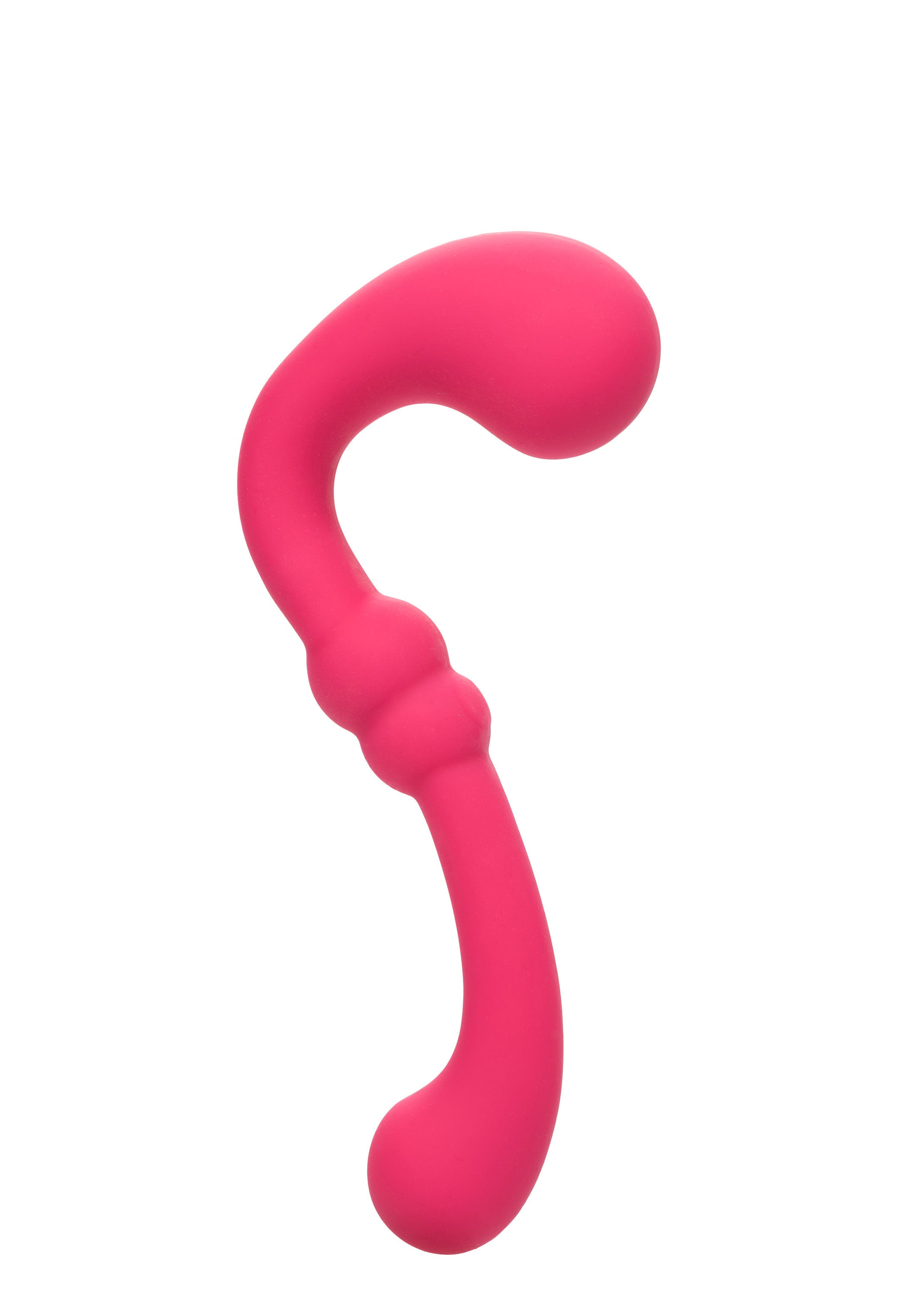 Pretty Little Wands Curvy Slim Pink Silicone Massager with 10 Speeds > Vibrators > Standard Vibrators