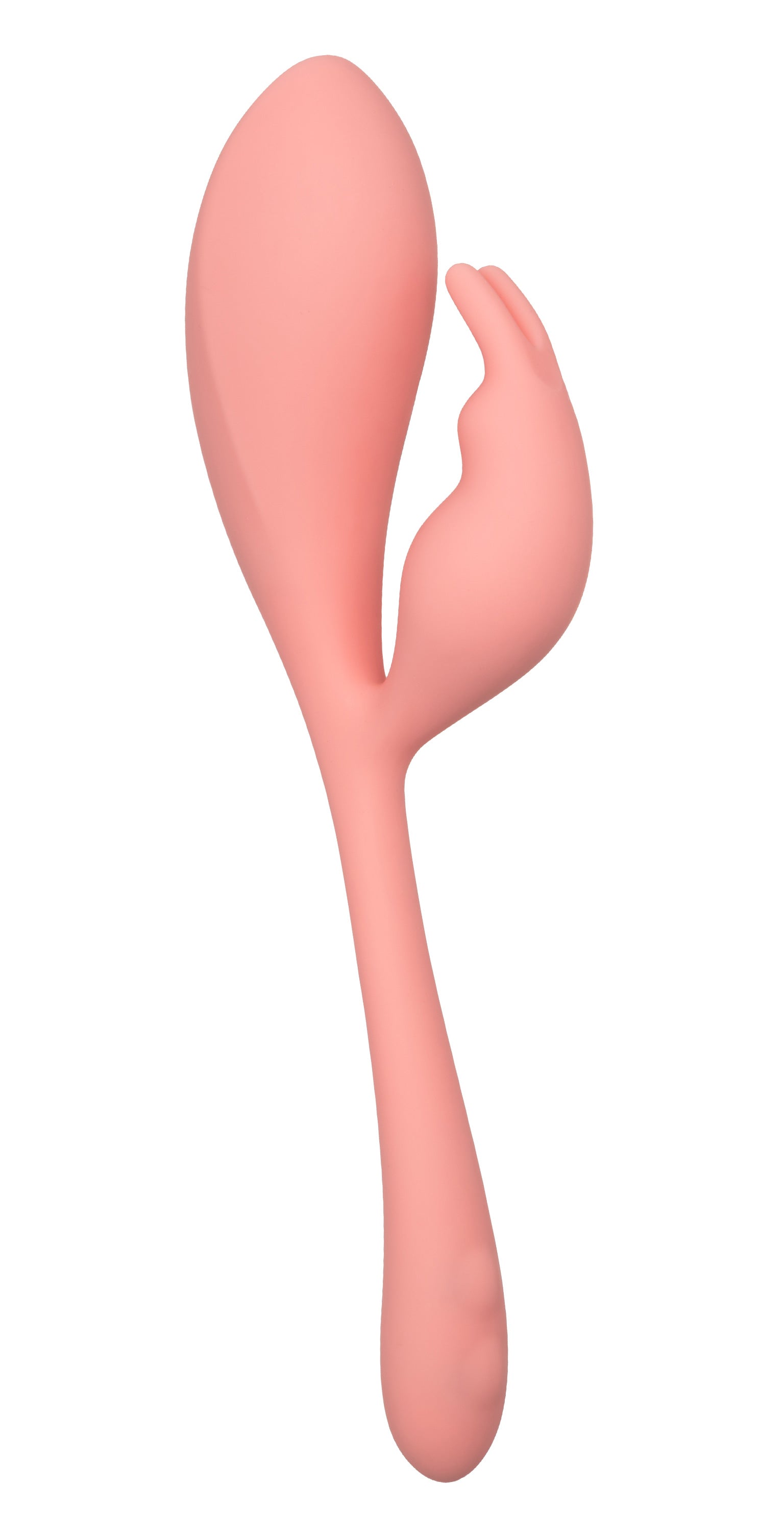 Elle Liquid Silicone Bunny 7.25 Inch Pink Flexible Vibrator | Dual Motor > Sex Toys For Ladies > Clitoral Vibrators and Stimulators