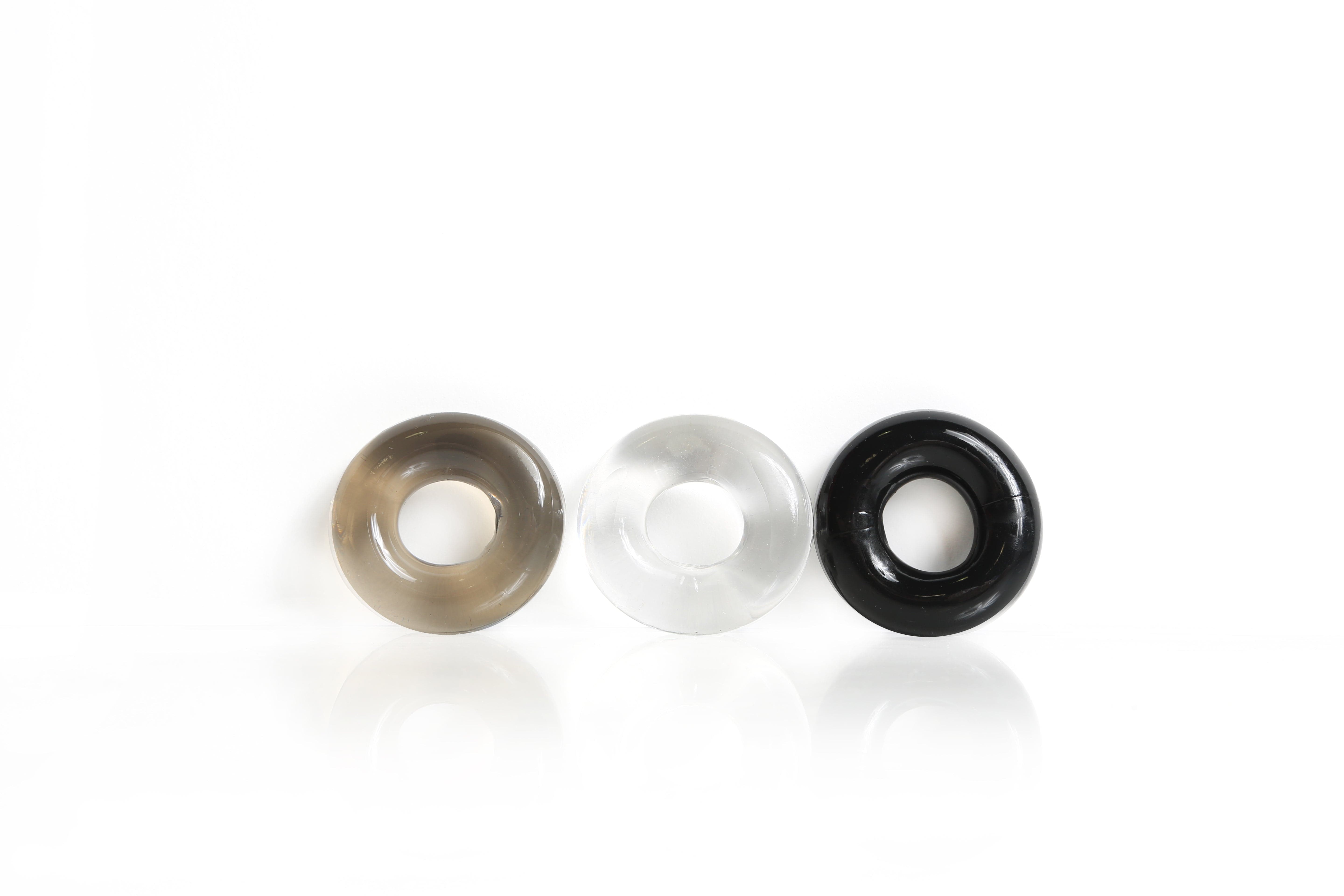Triple Play Cock Ring with Three Adjustable Sizes > Cock Ring > Sets Main image