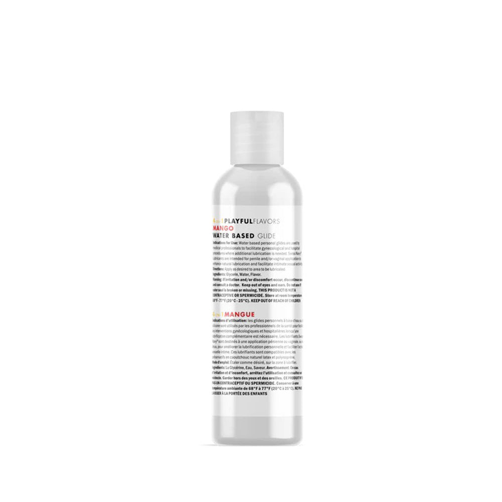 Playful Flavours 4 In 1 Mango 4oz/118ml Sensual Lube Flavoured Lube