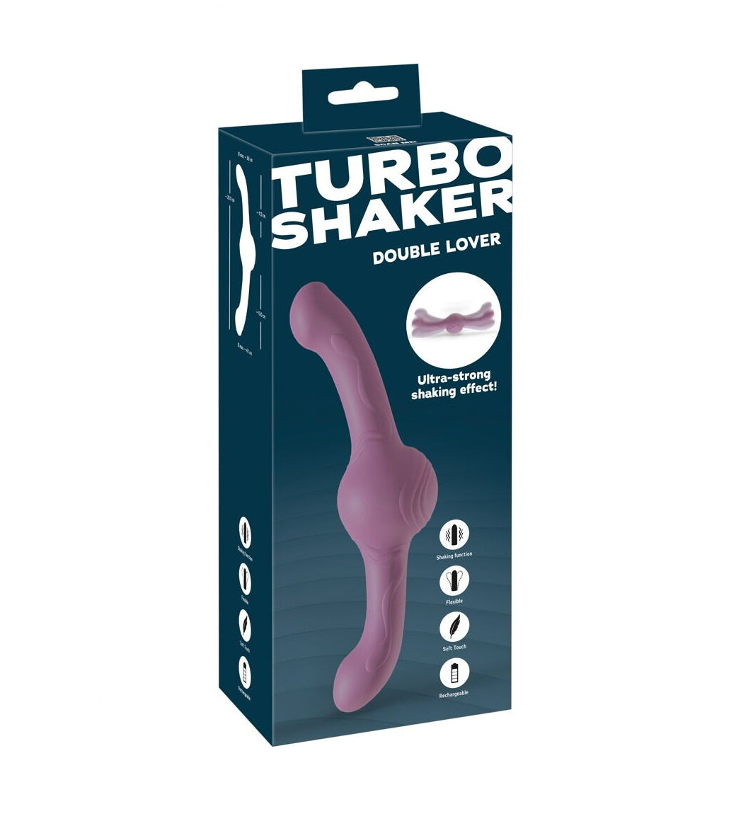 Turbo Shaker Double Lover 500ml Colorful Double-Wall Blender Vibrators