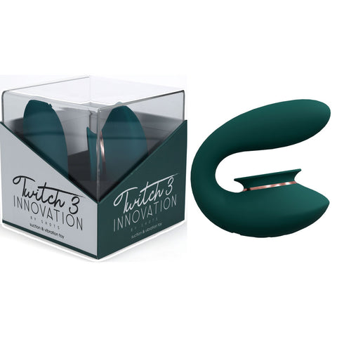 Twitch 3 Suction Stimulator Green Green STIMULATORS