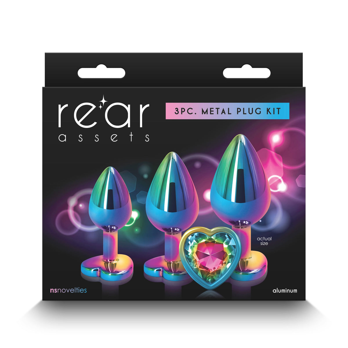 Rear Assets Trainer Kit Metal Butt Plug Set > Anal Range > Butt Plug Kits