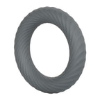 Link Up Edge Dual Stimulating Vibration Ring with Ultra-Soft Silicone Support Ring and Ribbed Texture > Sex Toys > Couples Toys