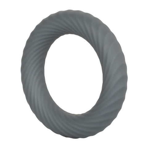 Link Up Edge Dual Stimulating Vibration Ring with Ultra-Soft Silicone Support Ring and Ribbed Texture > Sex Toys > Couples Toys
