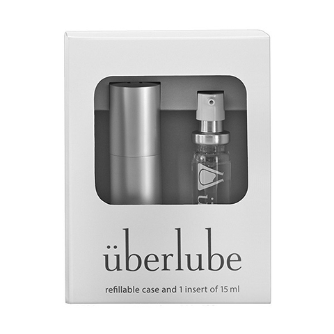Uberlube Good To Go Silver Travel Lubricant 15ml Bottle Default Title LOTIONS & LUBES