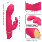 Love Bunny Vibrating G Bunny 7.5 Inch Waterproof Rabbit Vibrator Pink > Vibrators > Ladies > Rabbit