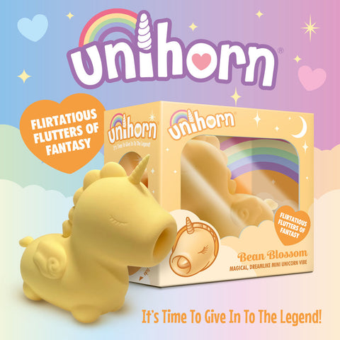 Unihorn Bean Blossom Flickering Tongue Unicorn Vibe Suction Stimulator