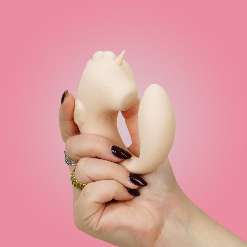 Ocean Peak Unihorn C-Horse – Soft Silicone Tail Oscillating Tongue Vibrator > Vibrators > Unconventional
