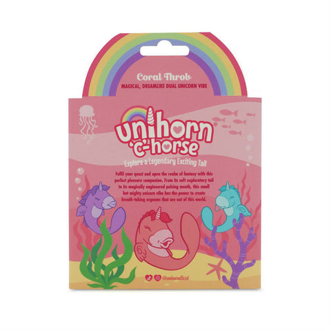 Ocean Peak Unihorn C-Horse – Soft Silicone Tail Oscillating Tongue Vibrator > Vibrators > Unconventional