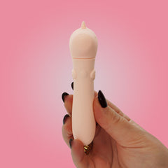 Unihorn - USB Bullet - Heart Throb - Coral USB Rechargeable Vibrating Bullet BULLETS & EGGS
