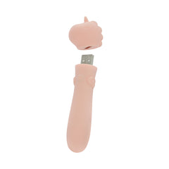 Unihorn - USB Bullet - Heart Throb - Coral USB Rechargeable Vibrating Bullet BULLETS & EGGS