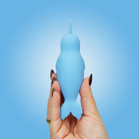 Unihorn of the Sea Neigh Mo Narwhal – Luxury Silicone Vibrator > Vibrators > Ladies > Clitoral Vibrators and Stimulators