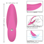 LuvMor Foreplay Pink Liquid Silicone 10 Speed Vibrator > Vibrators > Mini Vibrators