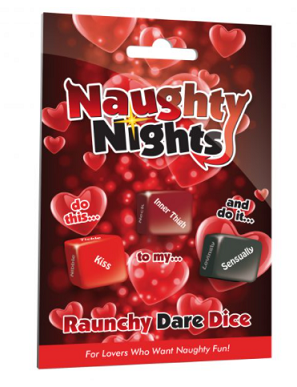 Naughty Nights Dice - 3 Piece Frisky Dare Dice Set Default Title Games