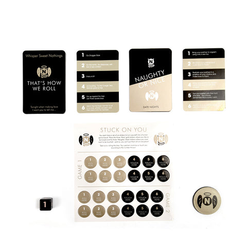 Naughty Or Nice Couples Card Game Trio For Tempting Fun Card Games