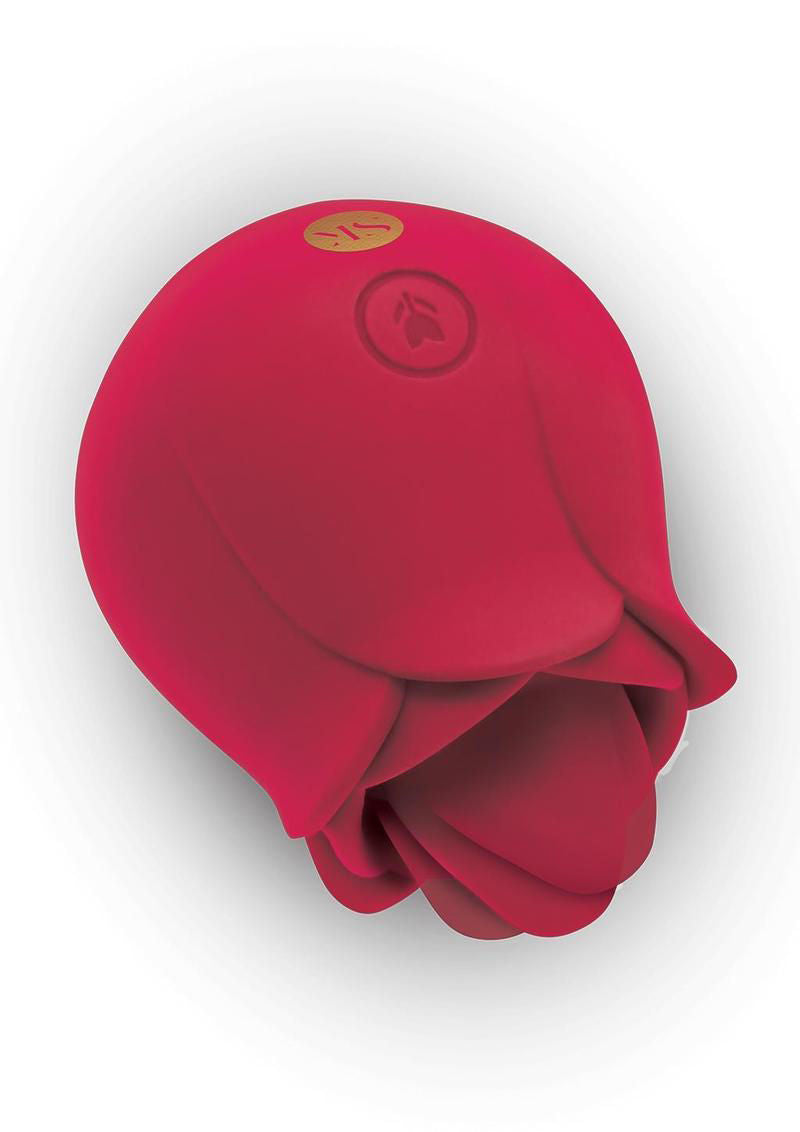 Rosegasm Rose Blossom Licker - Red Red STIMULATORS