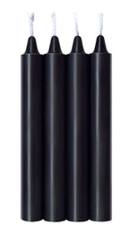 Make Me Melt Drip Candles Jet Drip Candles 4 Pack Black > Candles > Drip