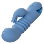 California Dreaming Santa Cruz Blue Coaster Massager with Triple Flickering Teaser and Waterproof Design > Vibrators > Ladies > Rabbit