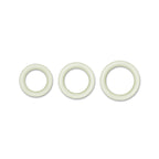 Firefly Halo Glow in Dark Clear Medium Silicone Cock Ring > Cock Ring > Single